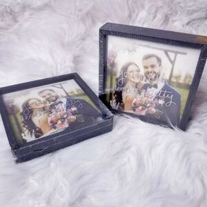 Photo Keepsake Picture Frames Lot of‎ Two